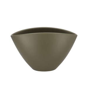 Ceramic Capers Green Matt Pot Orchid 28x17cm