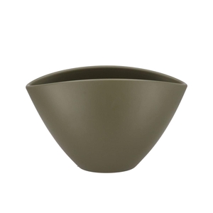 Ceramic Capers Green Matt Pot Orchid 28x17cm