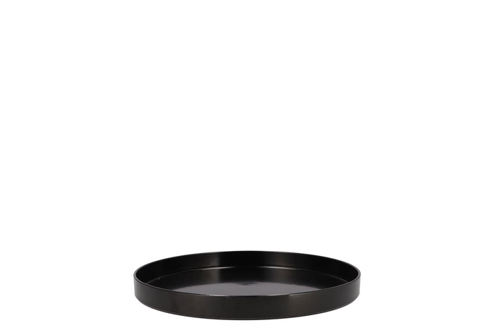 <h4>Melamine Black Tray 22x22x2cm</h4>