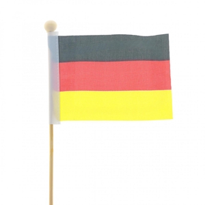 Bijsteker 50cm Vlag Duitsland 8*11cm
