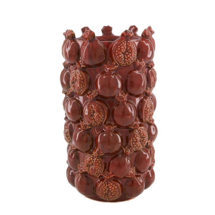 <h4>Keramiek Exclusief Pomegranate vaas d16*28.5cm</h4>