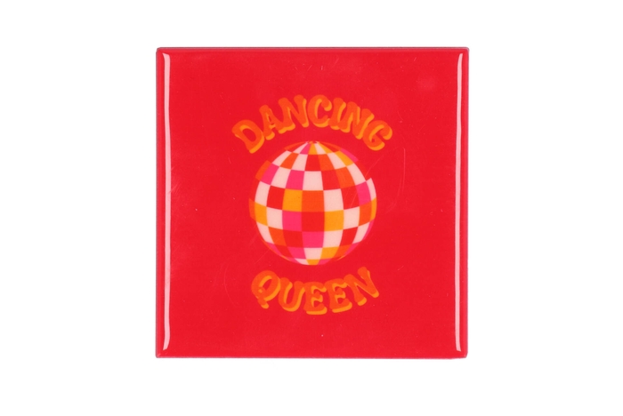 Tile Dancing Queen Pink 10x10x1cm