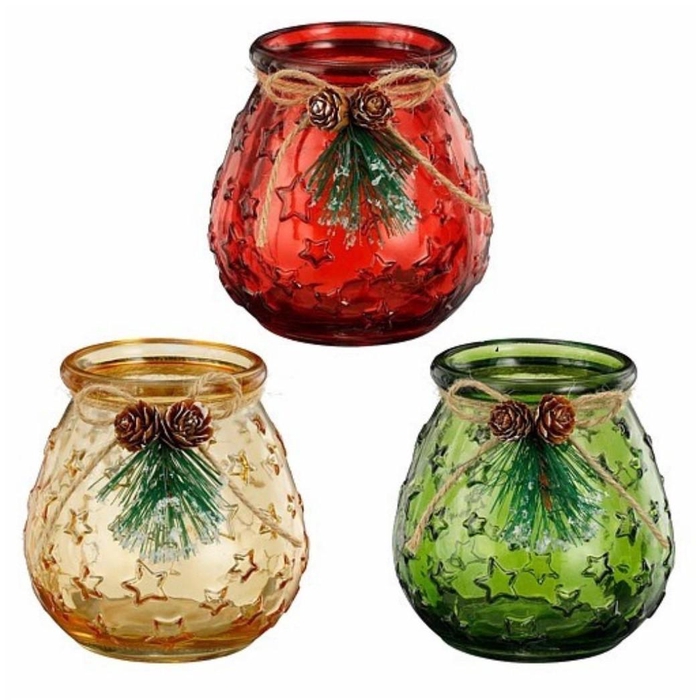 <h4>Kerst Theelichthouder ster d10*11cm</h4>