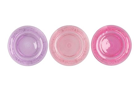 <h4>Dayah Pretty Pink Glass Plate 29x2,5cm Ass P/1 Nm</h4>