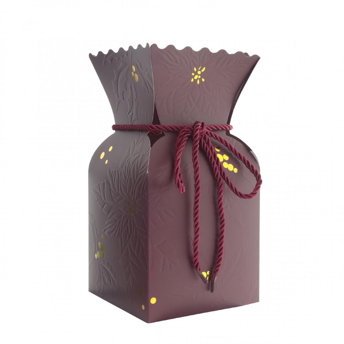 <h4>Kerst Boeketvaas Gloria 13*26cm</h4>