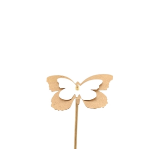 Bijsteker 12cm Vlinder kraft 7cm