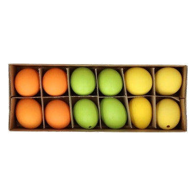 Easter Egg chicken d4*6cm mat x12