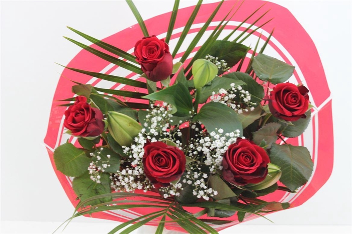 <h4>Boeket Joly Rood</h4>