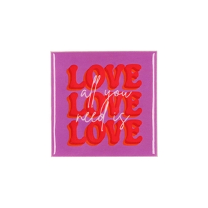 Tile Love Purple 10x10x1cm