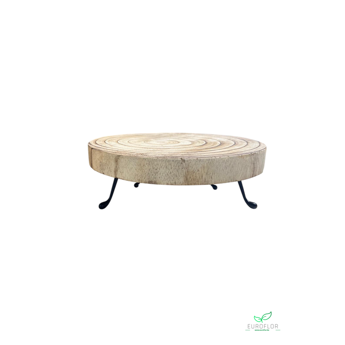 <h4>PLATE BRISA RND H8D25 NATURAL</h4>