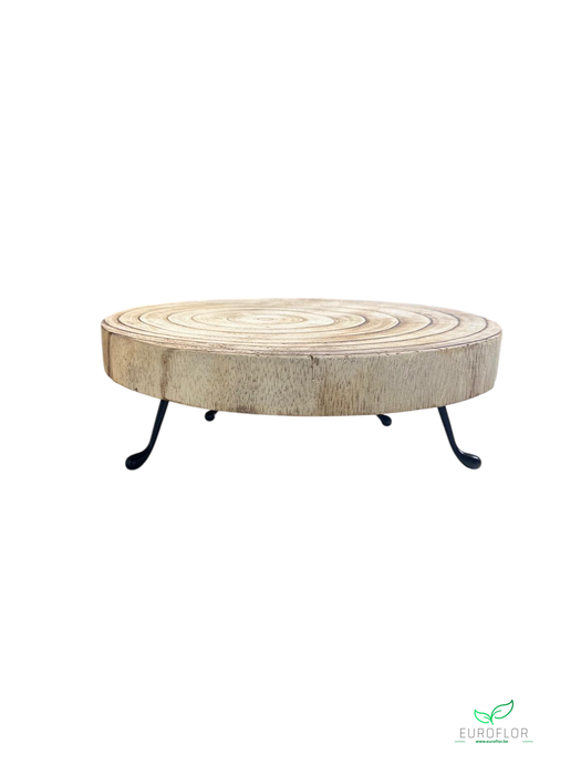 PLATE BRISA RND H8D25 NATURAL