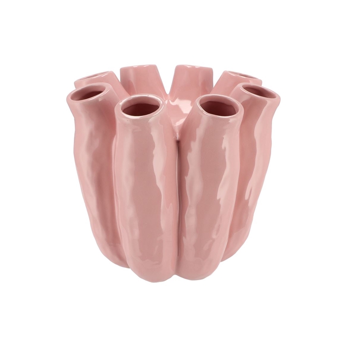 <h4>Luna Light Pink Tube Vase 28x28cm</h4>