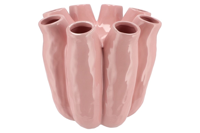 <h4>Luna Light Pink Tube Vase 28x28cm Nm</h4>