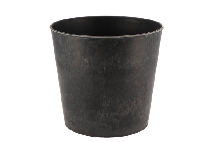 <h4>Melamine Grey Pot 23x18x21cm</h4>