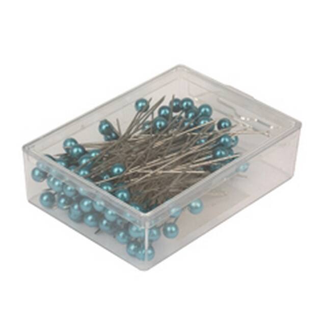 Pushpins  6cm turquoise  - box 100 pc
