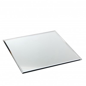 Glas Bord spiegel d25cm