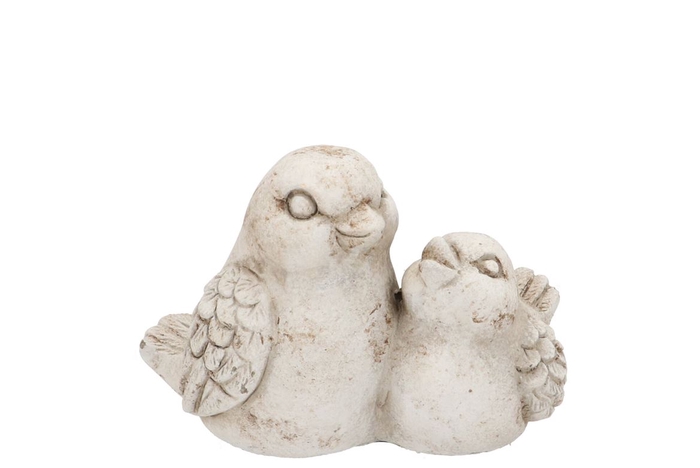 <h4>Concrete Antique Birds 16x10x12cm</h4>