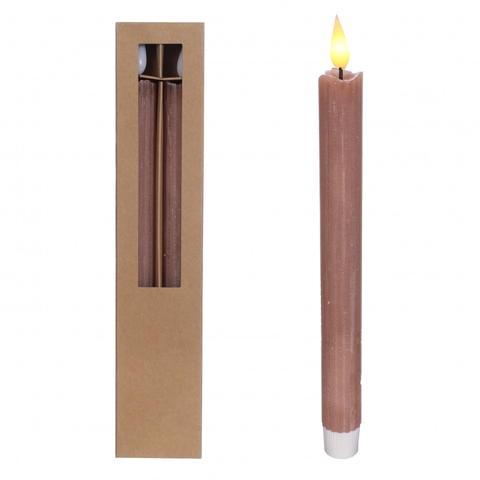 <h4>Candle LED Pencil d2.1*25cm x2 ex.AAA</h4>