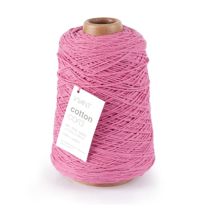 <h4>Draad Cotton cord 2mm 500m</h4>