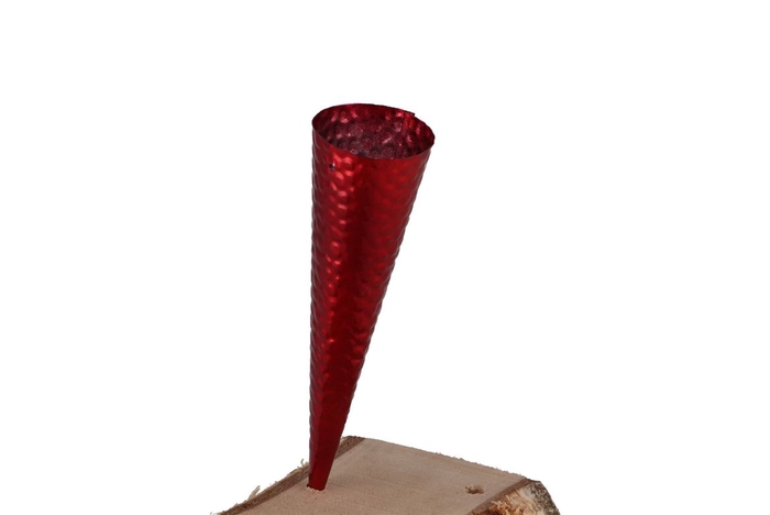 <h4>Waxinepunt Rood 15cm Nm</h4>