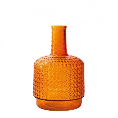 Glass Bottle Sari d14.5*27cm