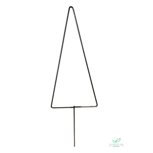 METAL FRAME DRIEHOEK 32xh65 OP PIN 20cm