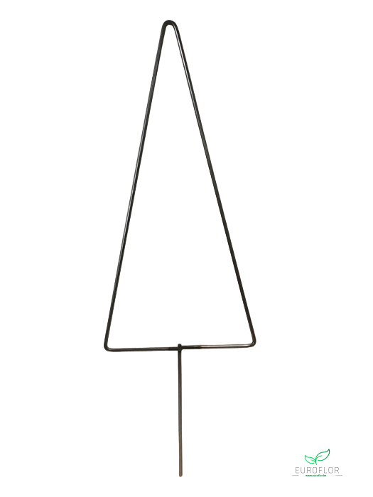 METAL FRAME DRIEHOEK 32xh65 OP PIN 20cm