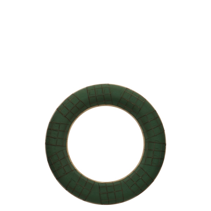 <h4>Foam Basic Wreath+wood d40cm</h4>