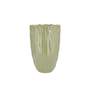 Lima Pistache Vase Long 21x21x35cm Nm