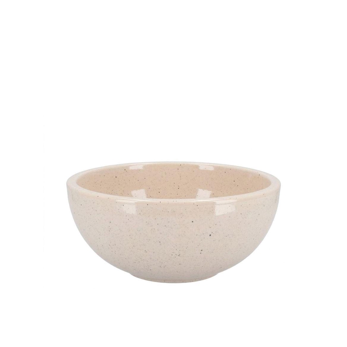 <h4>Ceramic Beige Stone Bowl 18x9cm</h4>