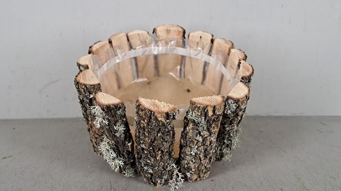 <h4>Planter Oak Ø25x12cm</h4>