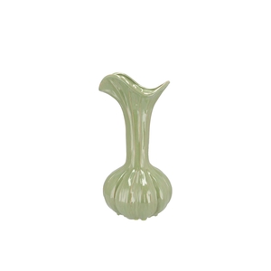 Mia Pistache Vase Garlic 16x16x33cm