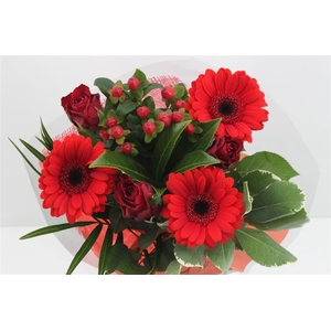 Boeket Lisa Rood