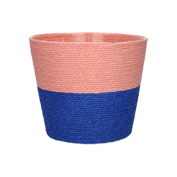 <h4>Basket Riley1 Duo d13.3xh11 pink\\cobalt blue</h4>