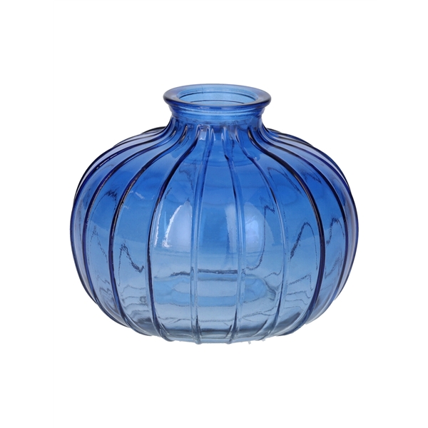 <h4>Bottle Carmen d4\\10.5xh8.5 cobalt blue transparent</h4>