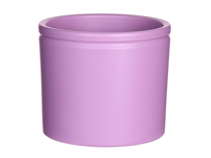 <h4>DF03-885665975 - Pot Lucca1 d19.4xh17.6 lavendel matt</h4>