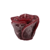 Candle Roos Bordeaux 11x9cm