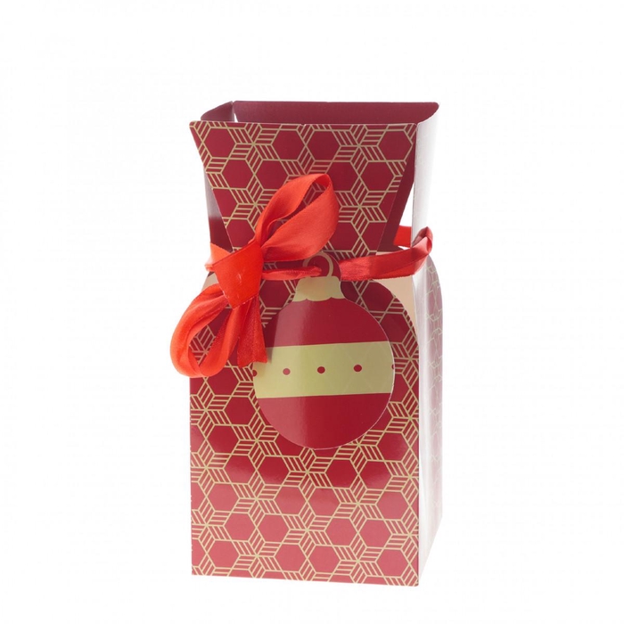 <h4>Kerst Boeketvaas Angele 13*26cm</h4>