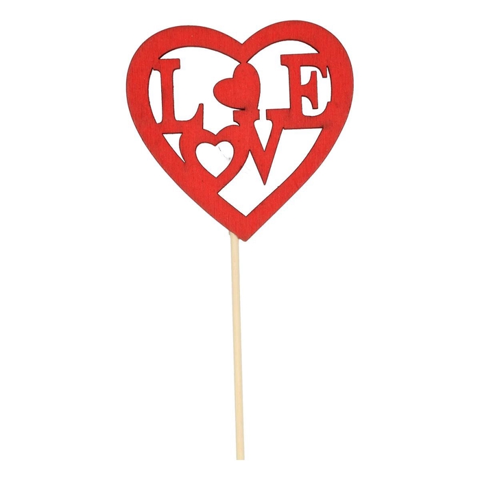 <h4>Moederdag 50cm Hart hout love 8cm</h4>