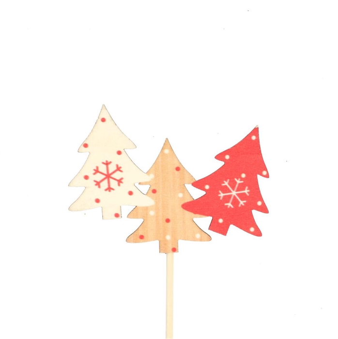 <h4>Christmas sticks 10cm Tree x3 8*6cm</h4>