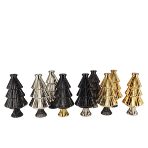 Jazz Wild Black Vase X-mas Tree Ass 11x22cm