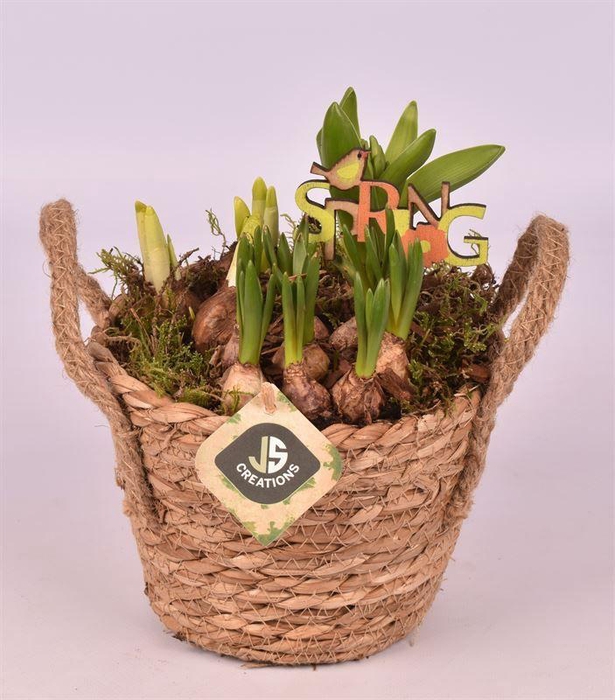 <h4>Touwmand naturel 21cm</h4>