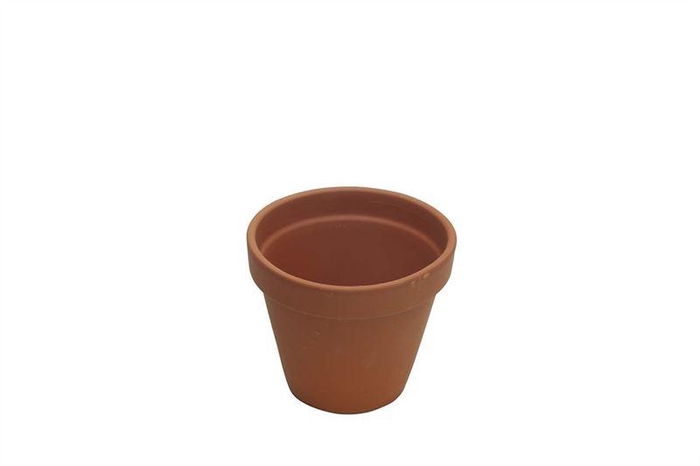 <h4>Bloempot D.25/H.20,8cm roodsteen</h4>