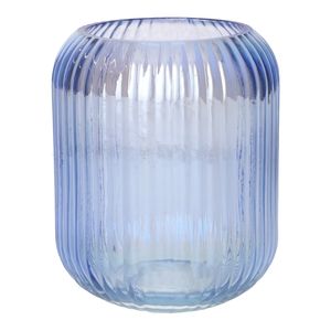 DF02-666791600 - Vase Pedora d8.8/11.3xh13.7 lavender+pearl