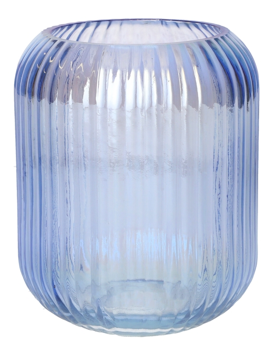 <h4>DF02-666791600 - Vase Pedora d8.8/11.3xh13.7 lavender+pearl</h4>