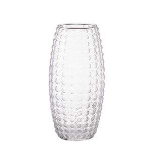 Glas Vaas Bubbles d15*30cm