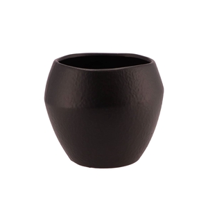 Amarah Black Pot Sphere Shaded 21x17,5cm