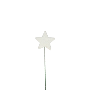 Christmas Deco star/wire 40mm x60