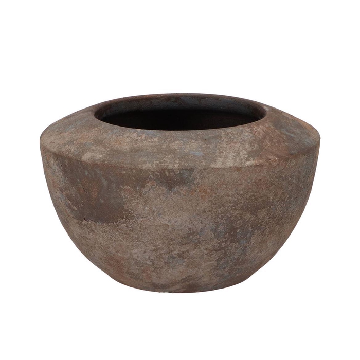 <h4>Bali Indonesian Grey Bowl D25x16cm</h4>