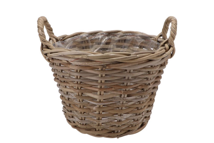 Rattan Ivy Pot 30x23cm